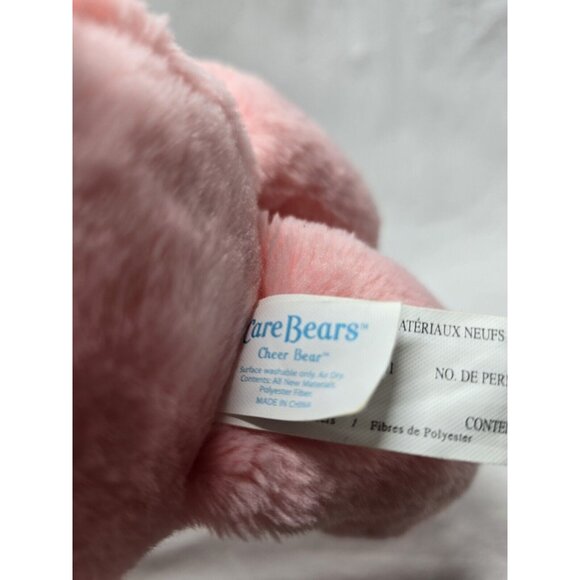 Care Bears PINK CHEER 13" Plush Stuffed Animal Vintage 2002 Play Along - Picture 5 of 9